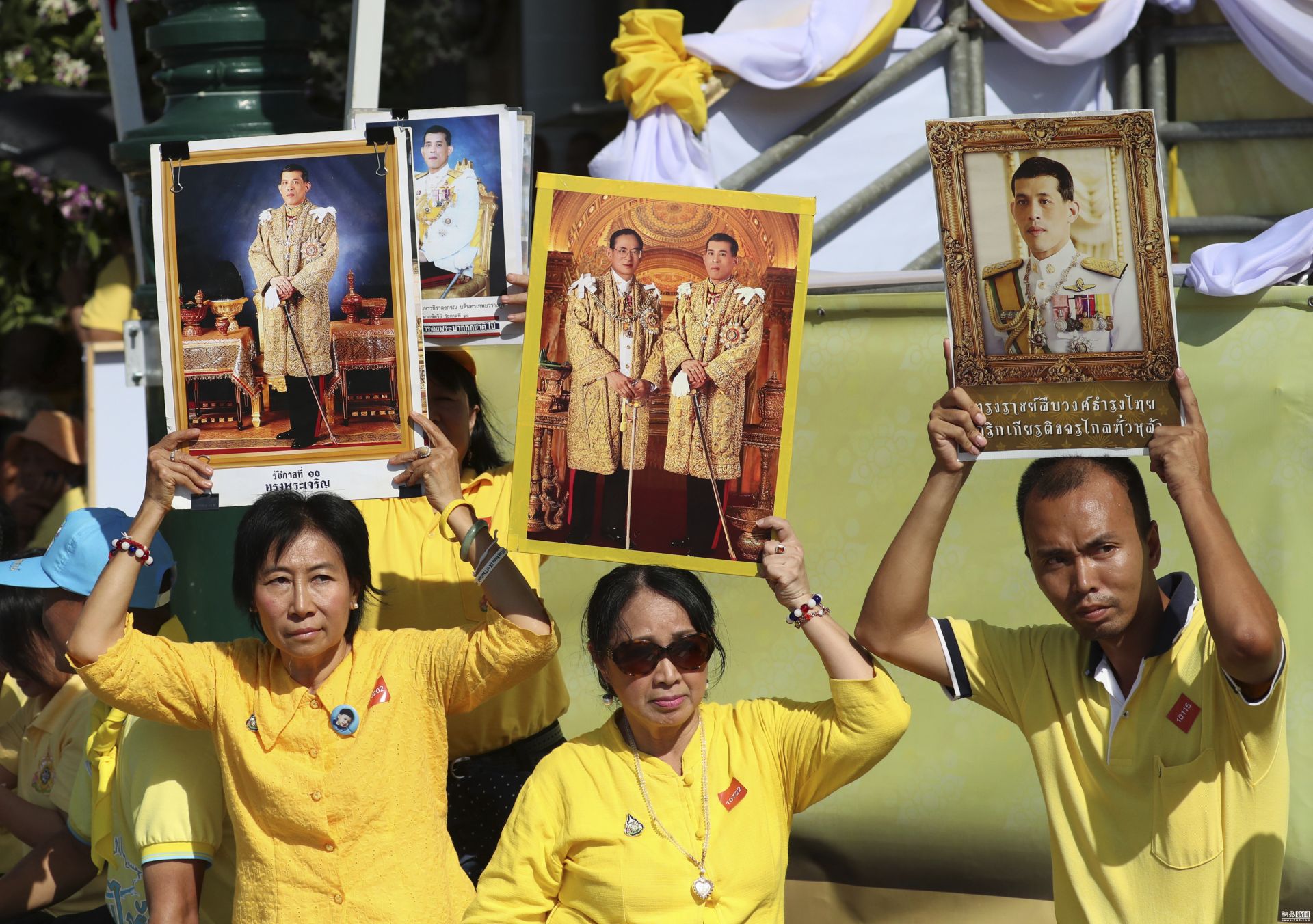 当地时间5月4日上午,泰国国王拉玛十世玛哈·哇集拉隆功加冕仪式正式