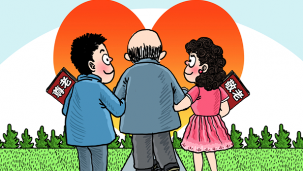 北京朝阳一独居老人买菜用餐难社区我们给送过去