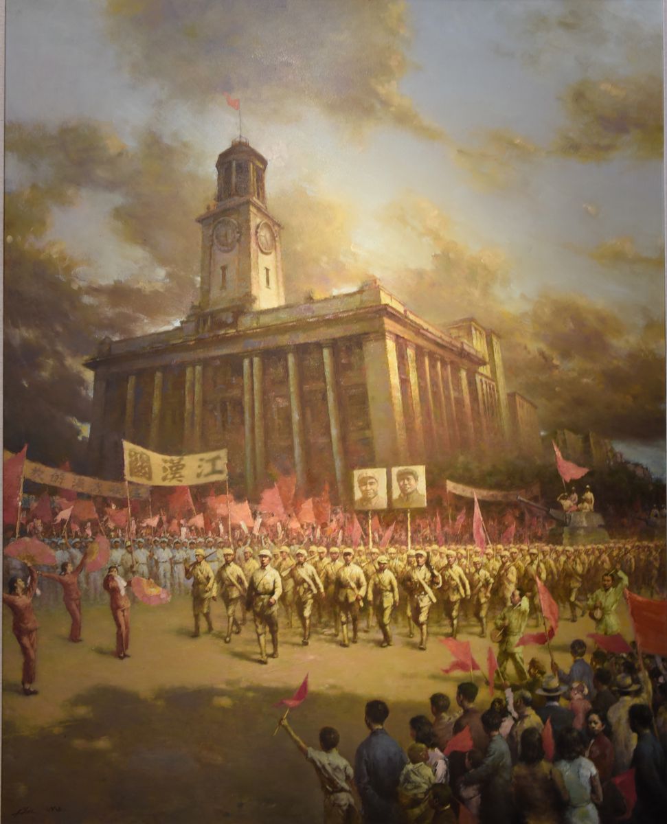 迎接武汉解放,江汉关升起的第一面红旗从何而来? 街道携手博物馆讲述