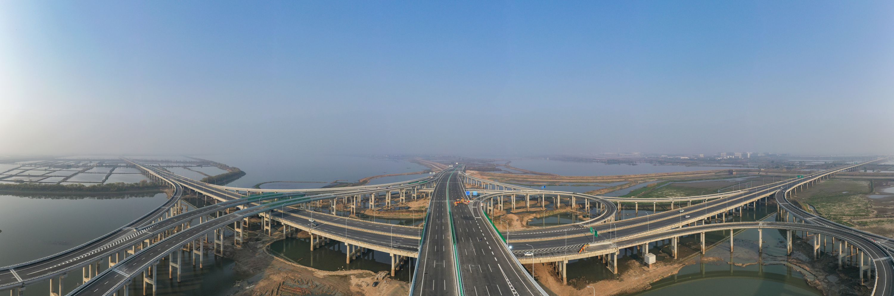 又增一条进出机场通道,s108武汉段府河大桥通车_大武汉